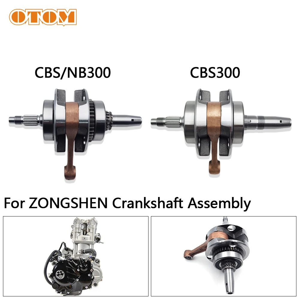 CBS300 NB300 Motorcycle Crankshaft Assembly Crank Connecting Rod Shaft For ZONGSHEN ZS174MN-3 ZS174MN-5 Crank Rod Assembly
