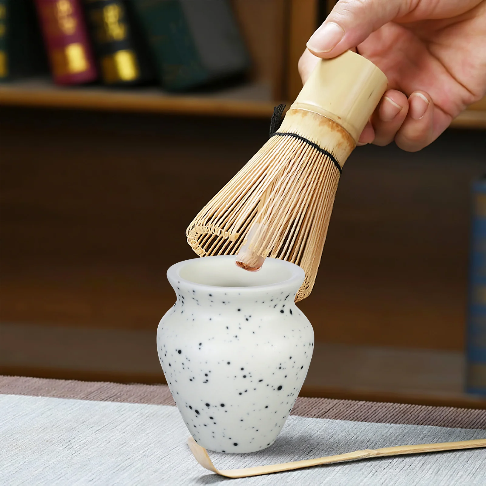

Tea Bowl Matcha Accessories Kit Deep Bowls Japanese Cup Cups Asian Serving Large Teacup Whisk Stand