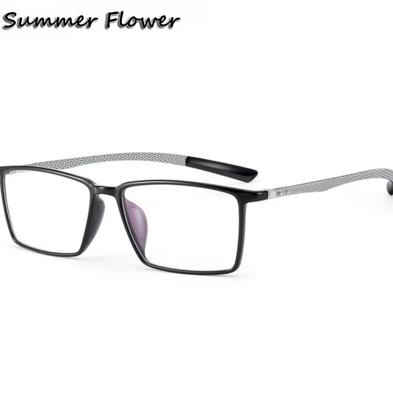Men Super Quality Eyewear TR90 Frame Carbon Fiber Temple Light Optical Glasses Frames For Female Prescription Recipe Spectacle