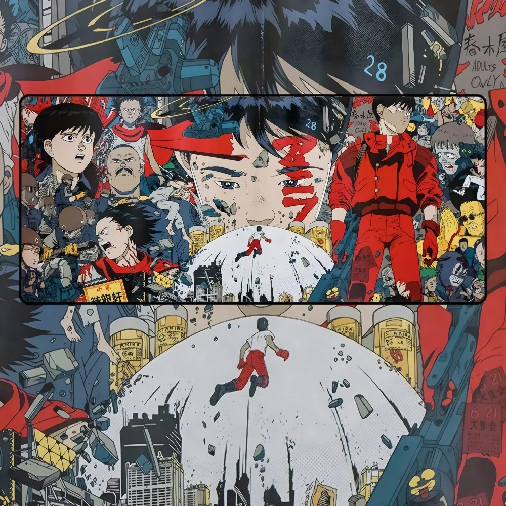 حصيرة أكيرا للرسوم المتحركة ، وسادة مكتبية مع وسادة ، ملحقات الألعاب ، وسادة رئيسية ، حصيرة بطانة لوحة المفاتيح ، XXL ، 1 ماوس