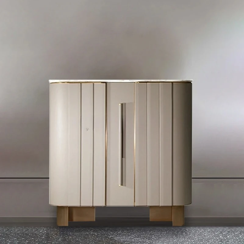 

Итальянское кожаное стекло, современная светлая роскошь, высококачественные шкафчики с подсветкой, коллекционные шкафы для гостиной.