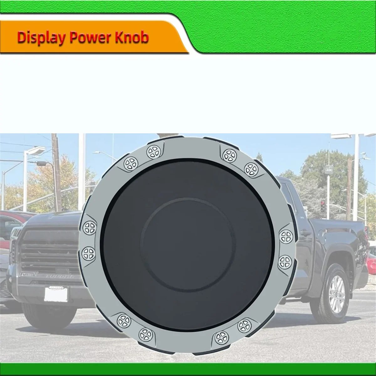 Car 14 Inch Display Power Knob Radio Display Volume Control Switch 86128-AN010 for Toyota   Sequoia 2022-2025