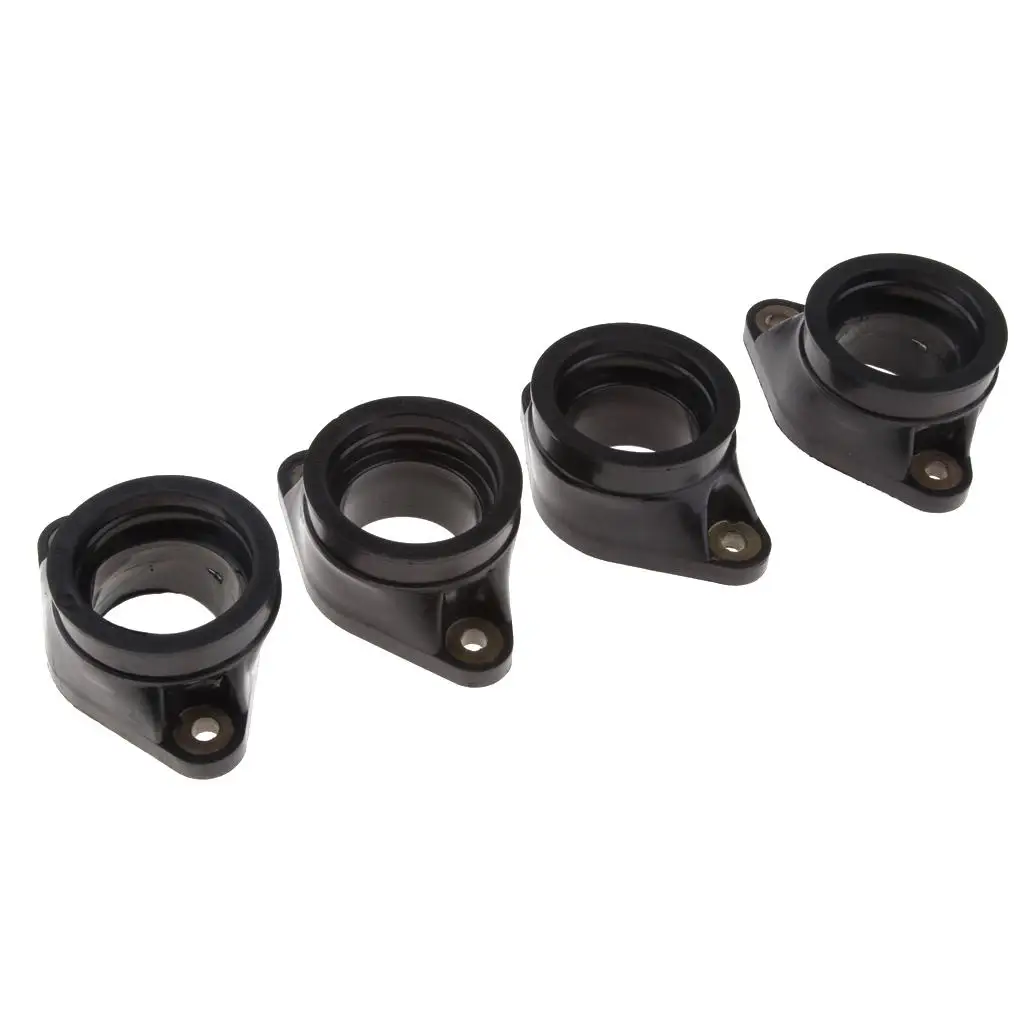 4 Pieces Carburetor Suction Adapter Sleeves Flange Adapter for