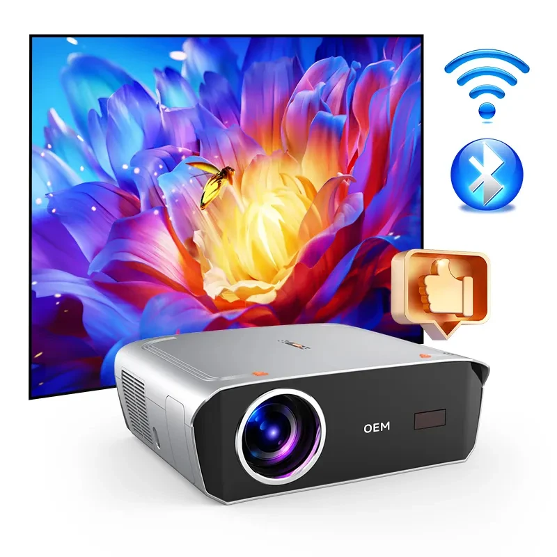 

High Quality Golf Simulator Projection Video Projector 4k Smart Android Projector Home Theater