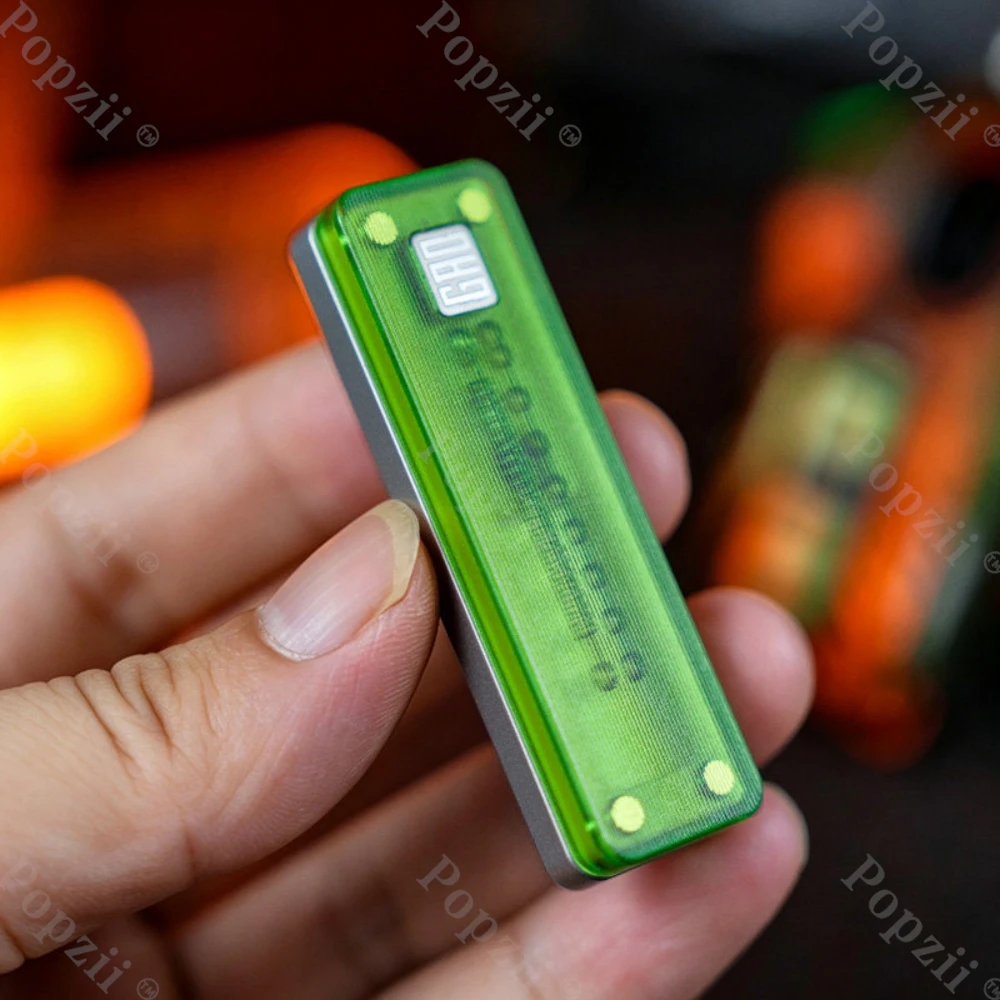 GAO STUDIO MAYATAN Fidget Slider S.S Push Slider Stress Relief Toy Fidget Toys Adult Original Design Anxiety Relief Gadgets