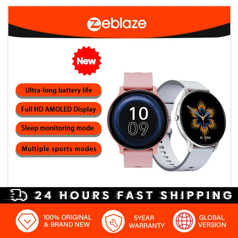 Наушники-Zeblaze GPS Смарт-часы Ультра HD-дисплей Встроенный GPS и компас Сделать/прием телефонных звонков Смарт-часы Аккумулятор 650 мАч Наушники-Zeblaze GPS Смарт-часы Ультра HD-дисплей Встроенный GPS и компас Сделать/прием телефонных звонков Смарт-часы Аккумулятор 650 мАч