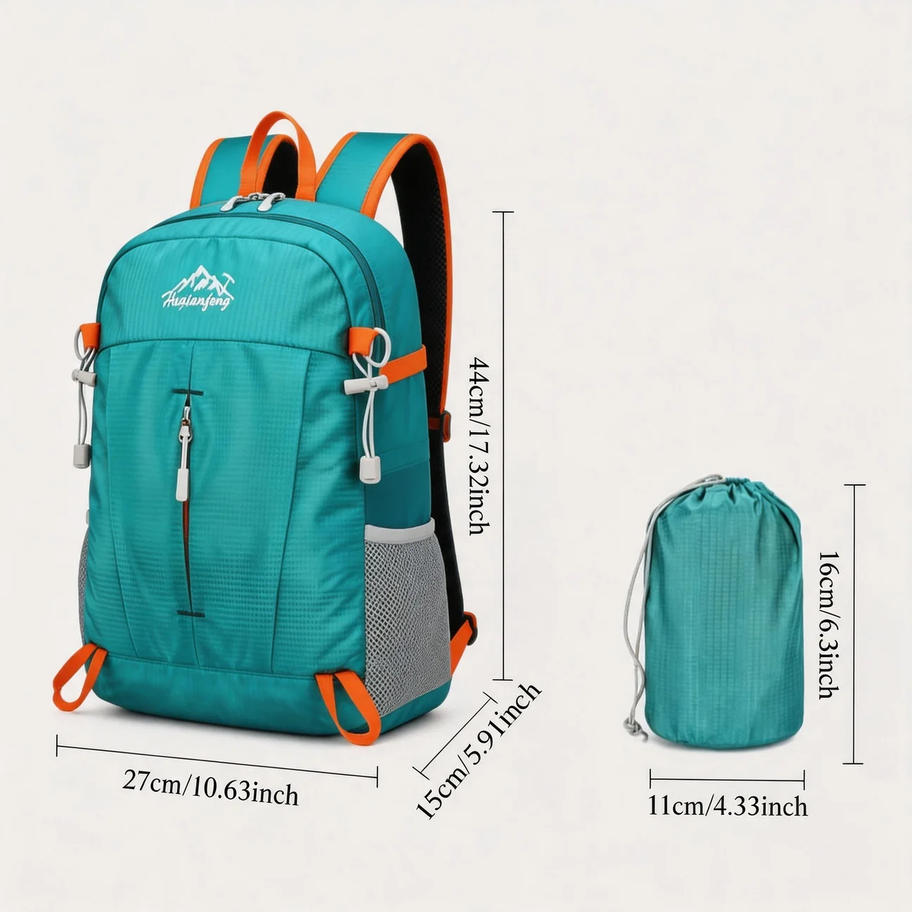 Lightweight Multifunctional Backpack Storage Foldable Comfortable Handle