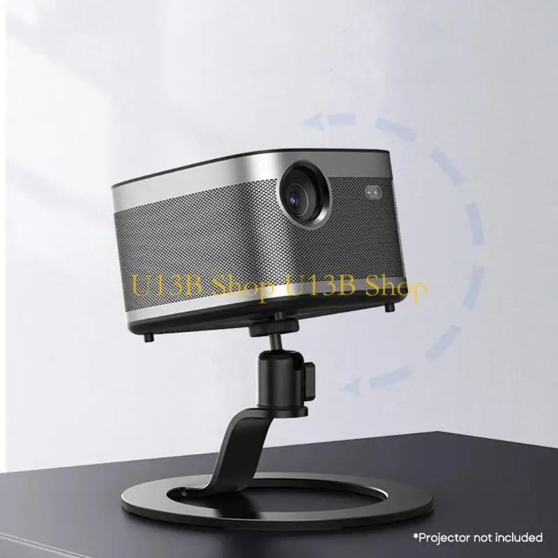 U13B Portable Desktop Projector Mount Table Projectors Stand Adjustable Tilt