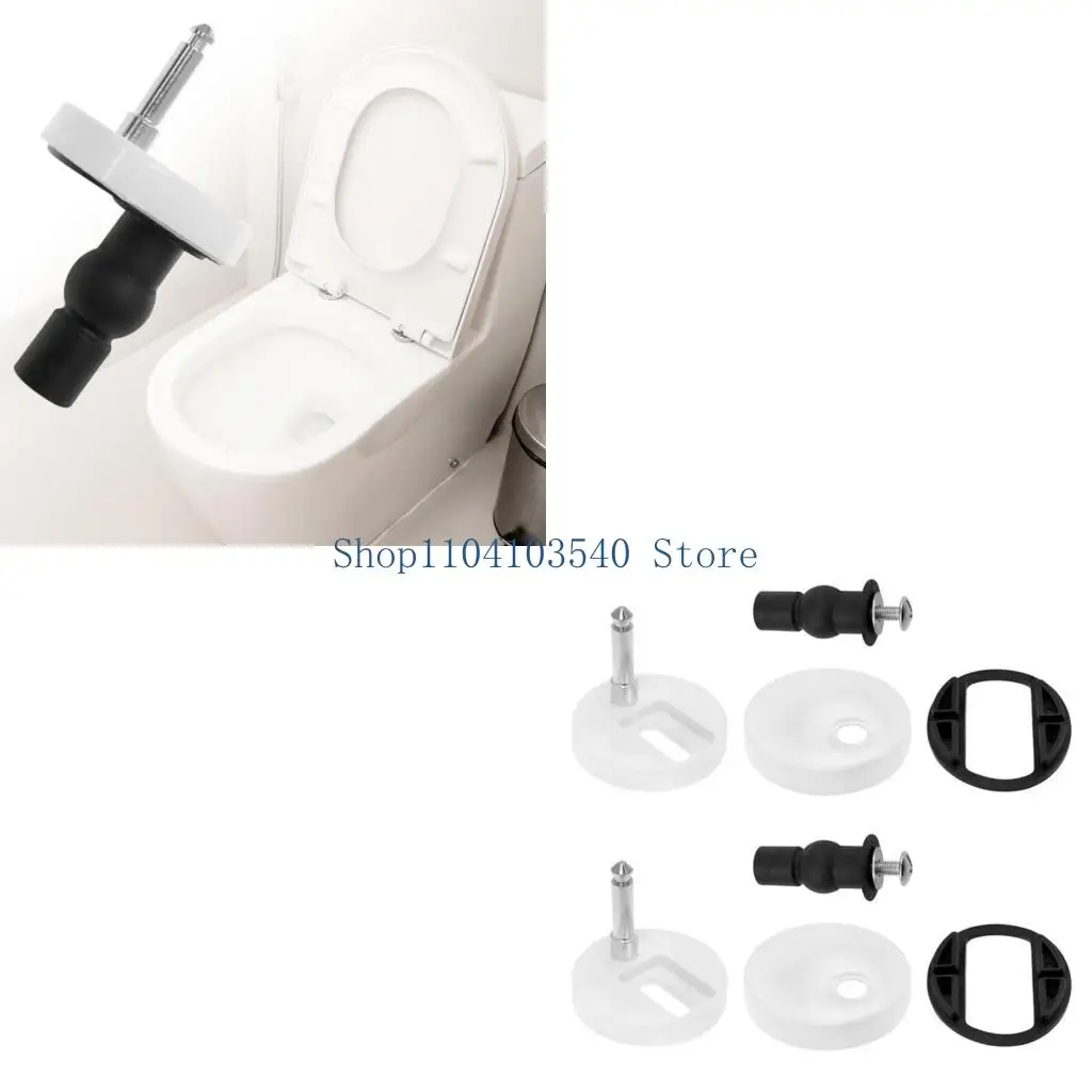 

02DC 2pcs Universal Toilet Bolt Fittings for Secure and Quick Mounting