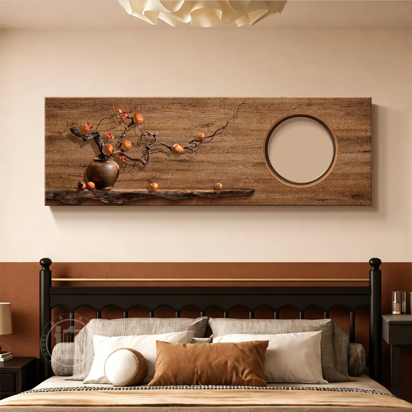 Living room decorative painting, sofa background wall, master bedroom bedside painting