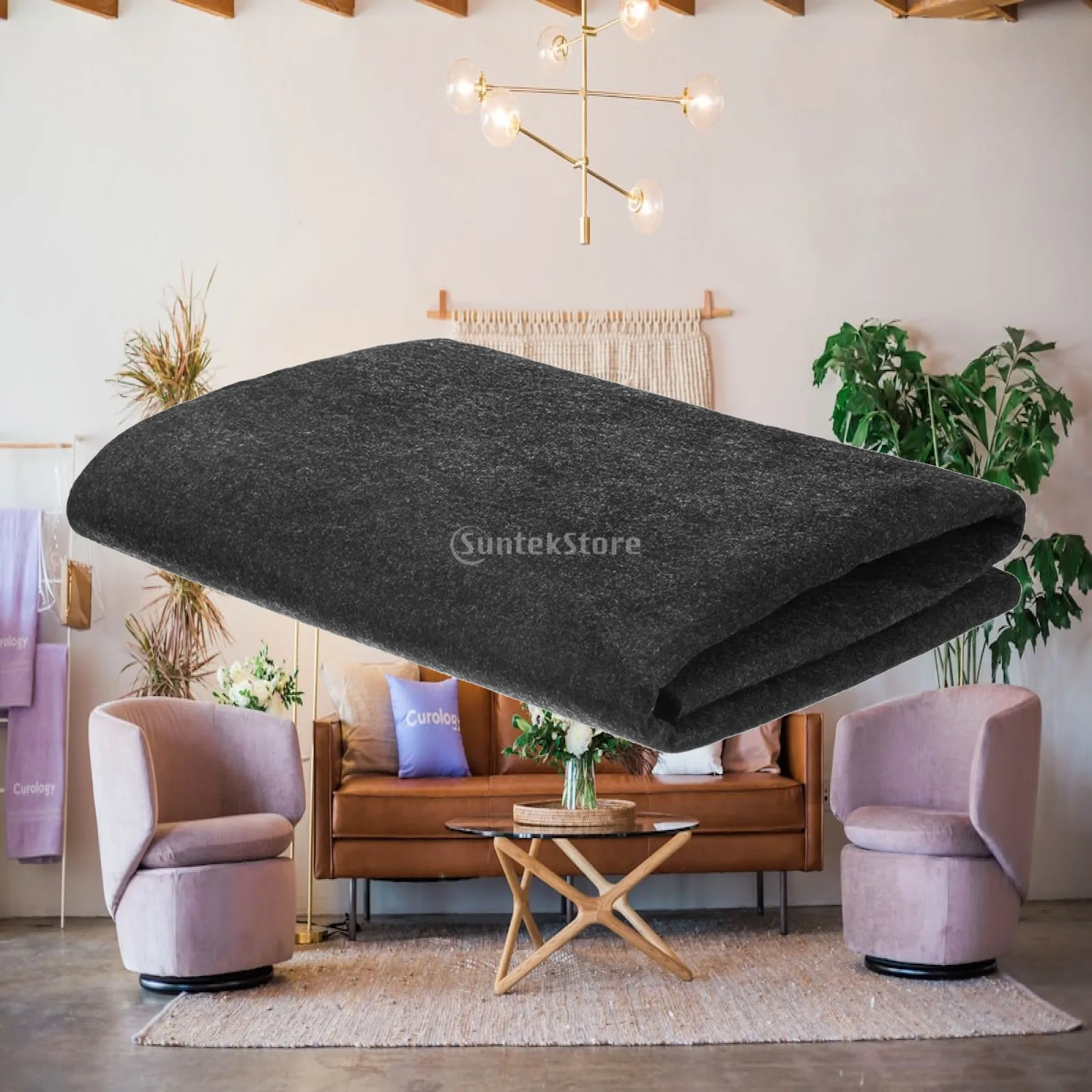 Oil Spill Mat Garage Floor Mat for Under Car Reusable Nonslip Premium Felt Absorbent Oil Pad for Warehouse Parking