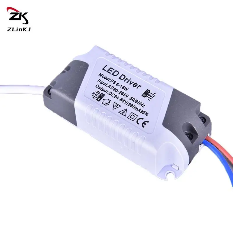 LED Driver 8/12/15/18/21W Power Supply Dimmable Transformer Waterproof LED Light