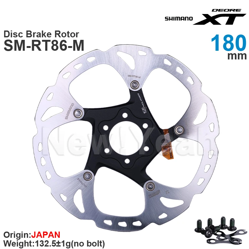 SHIMANO DEORE XT M8000 SLX - 6-Bolt - Disc Brake Rotor SM-RT86  203/180/160 mm Original parts