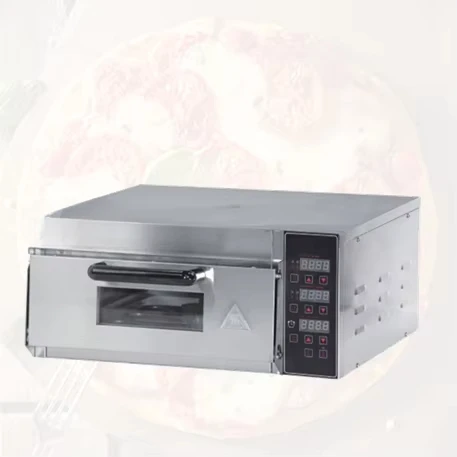 Commercial Digital Computer‑Controlled Double Deck Pizza Oven, Independent Temperature Control, Bakery Baking Equipment