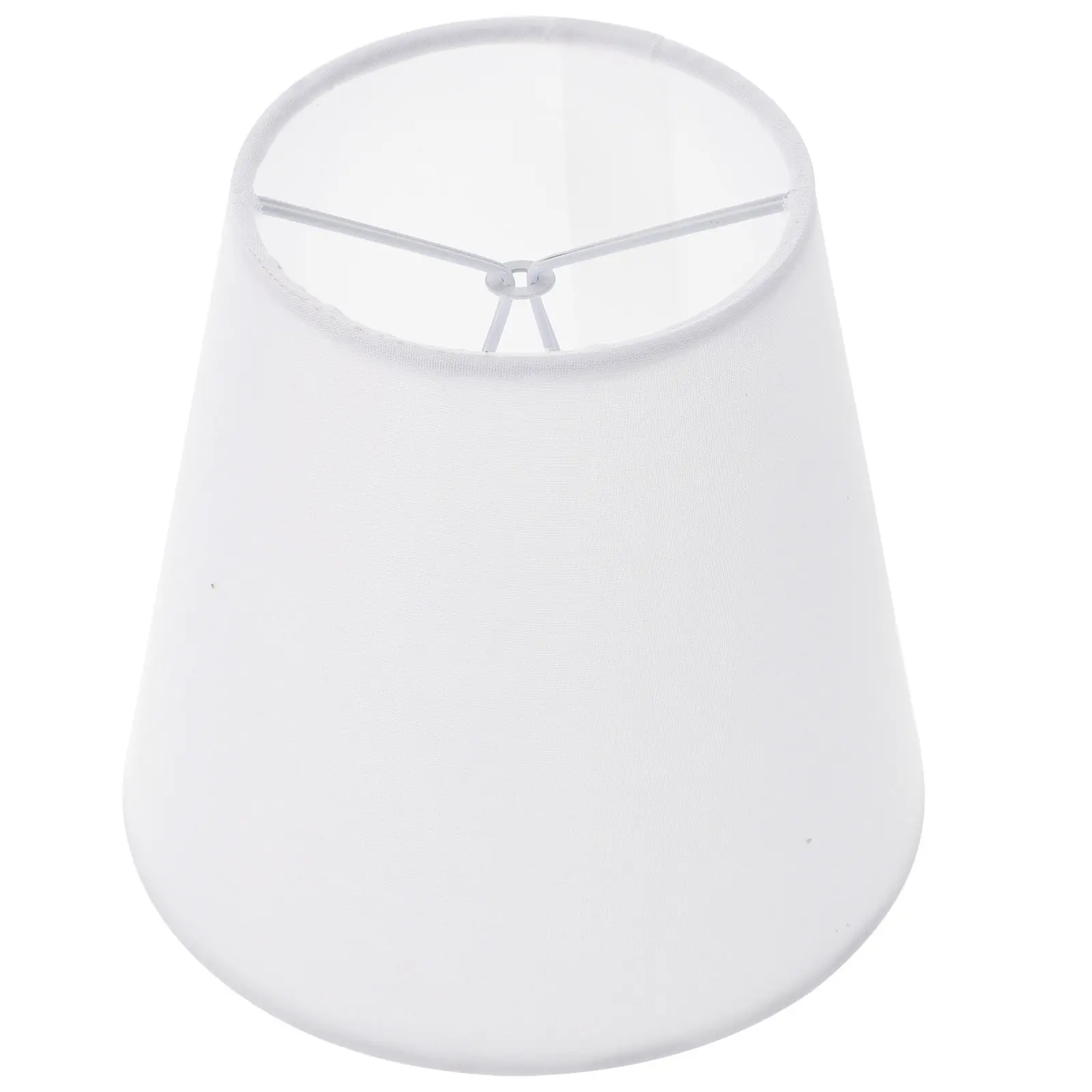 Lamp Shade Clip on Bulb Small Table Light Shade Thickened Cloth Iron Replacement Cover for Table Lamps Floor Lamp Warm Lighting