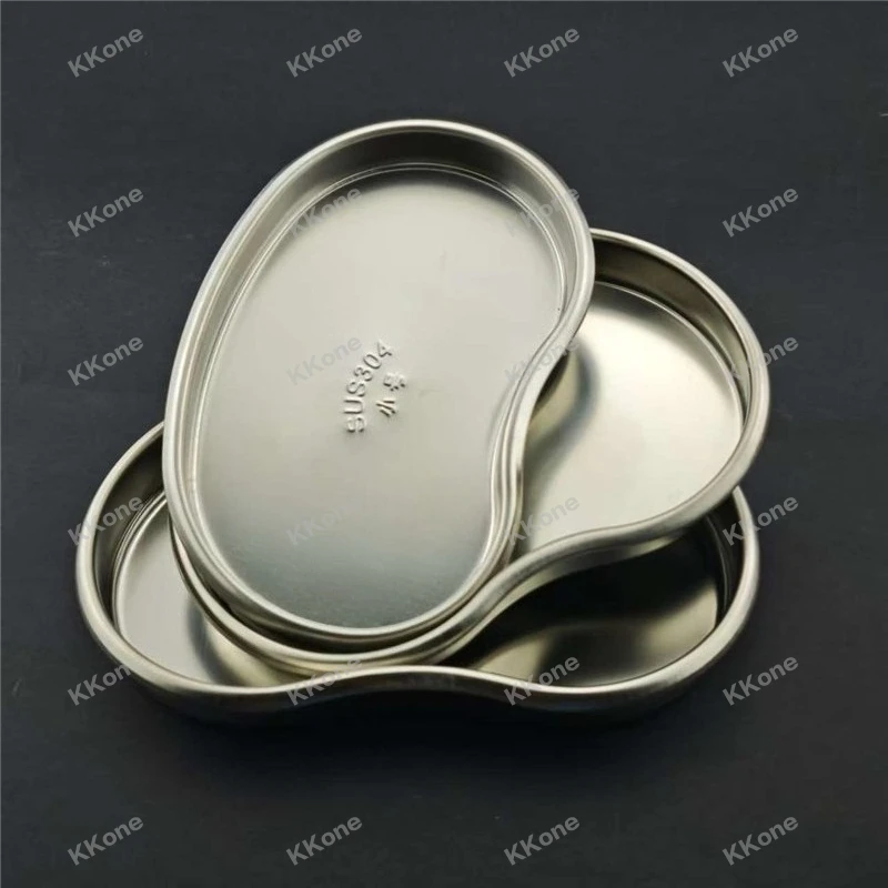 

5 шт. новые стерилизованные лотки из нержавеющей стали 304, многофункциональные с гладкими краями для косметических стоматологических инструментов