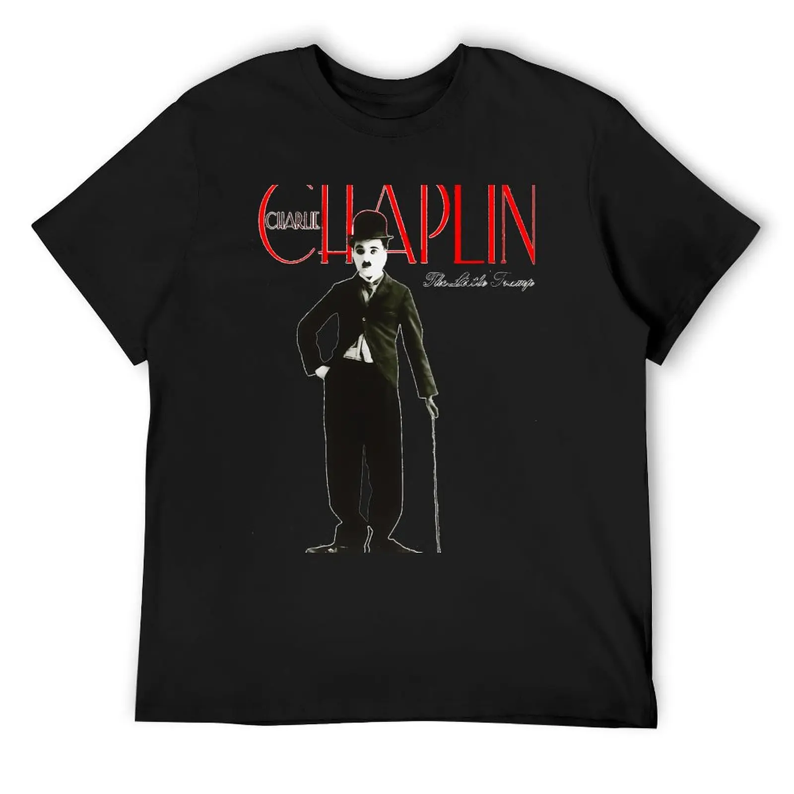 Charlie Chaplin The Tramp T-Shirt baggy shirts anime shirts graphic tees tops Men's t-shirt