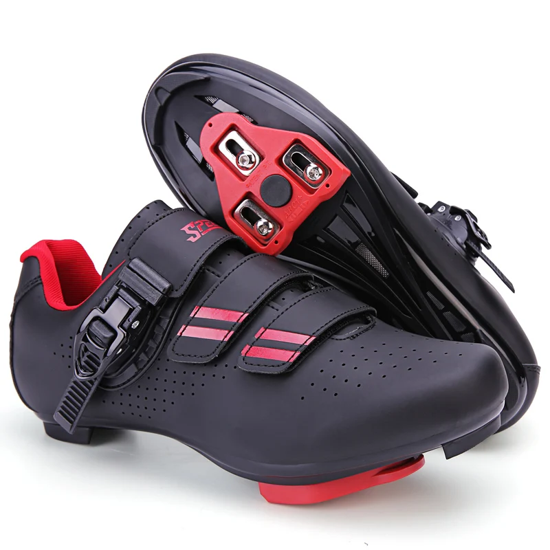 Unisex Cycling Shoes with Look Delta Cleats -Peloton Compatible Spin Shoes with SPD Clips - Indoor Road Bike Shoes for Men Women