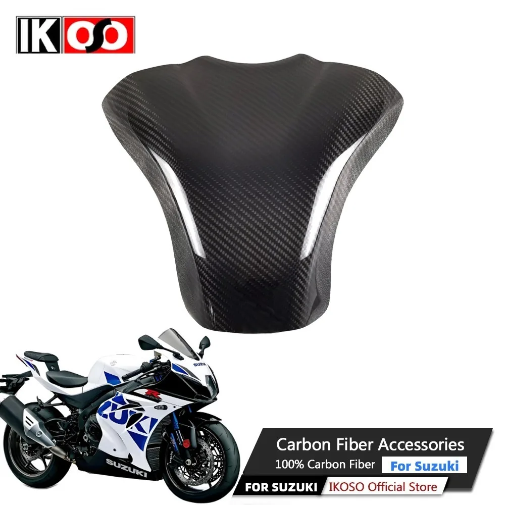 

For Suzuki GSXR1000 2017 2018 2019 2020 2021 2022 3K Carbon fiber fuel tank cover protective cover Motorcycle Modification Parts