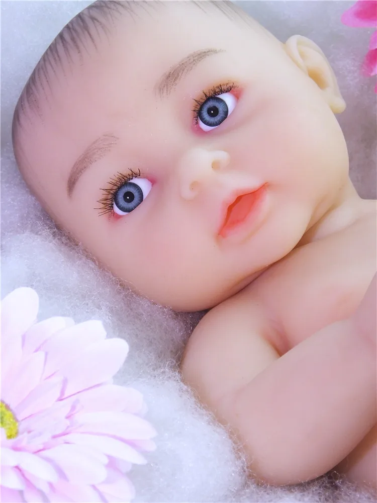 Rebirth Doll High Simulation Baby Doll Cute White Skin Baby Girl Newborn