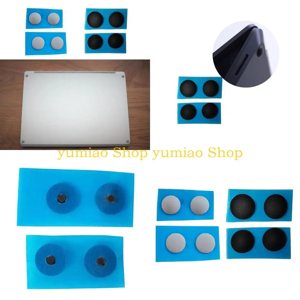 

587B Non-Slip Back Cover Laptop Base Rubber Cushion for Surface 1769 1782
