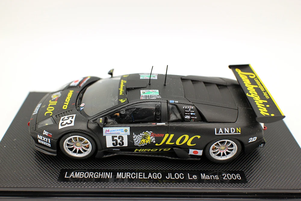 Ebbro Racing Car Collection 1/43 Scale  Murcielago JLOC Le Mans 2006 Diecast Car Model for collection #43784