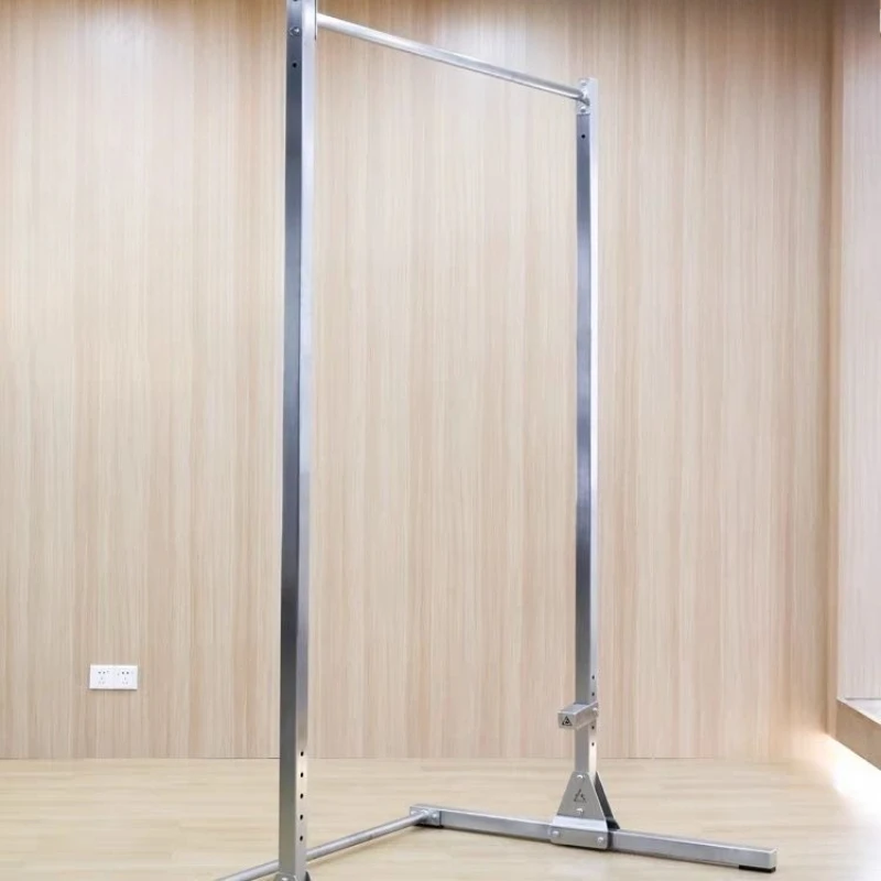 

304 stainless steel floor-to-ceiling horizontal bar household indoor and outdoor pull-up height adjustable fitness equipment