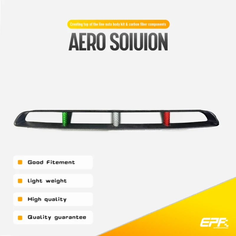 【For Fiat Abarth 500 595 695】Front Bumper Intake Trim | 3 Color Options (Default) | High-Quality Auto Exterior Accessory | Styli