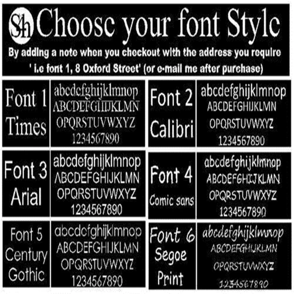 3 X Mailbox Digital Decal Customized Your Personality Address Room Vinyl Sticker Decoration