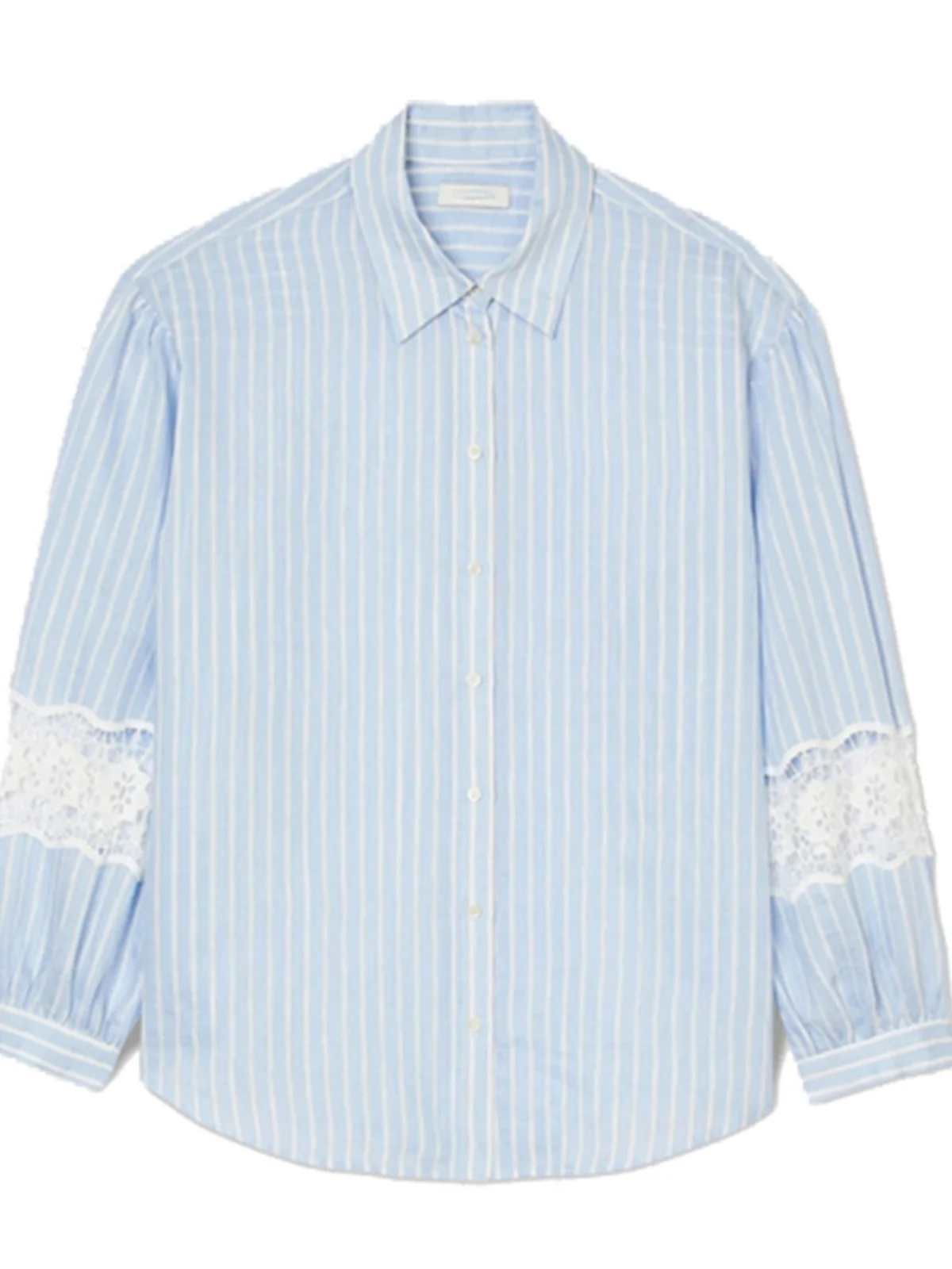 루즈핏 린넨 롱 스웨트셔츠 여성용 봄 여름 스트라이프 캐주얼 스웨트셔츠 스퀘어 칼라 어깨 릴렉스 슬레 OL 출퇴근용