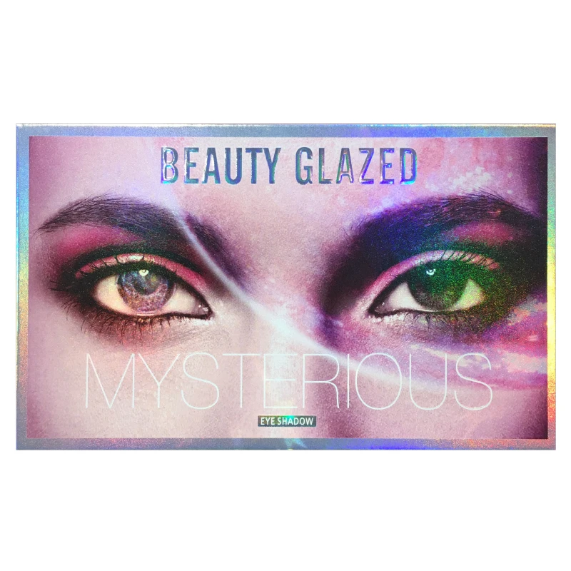 Beauty Glazed-Palette de fards à barrage imperméables, 18 documents, paillettes naturelles, cosmétiques, TSLM2, 256