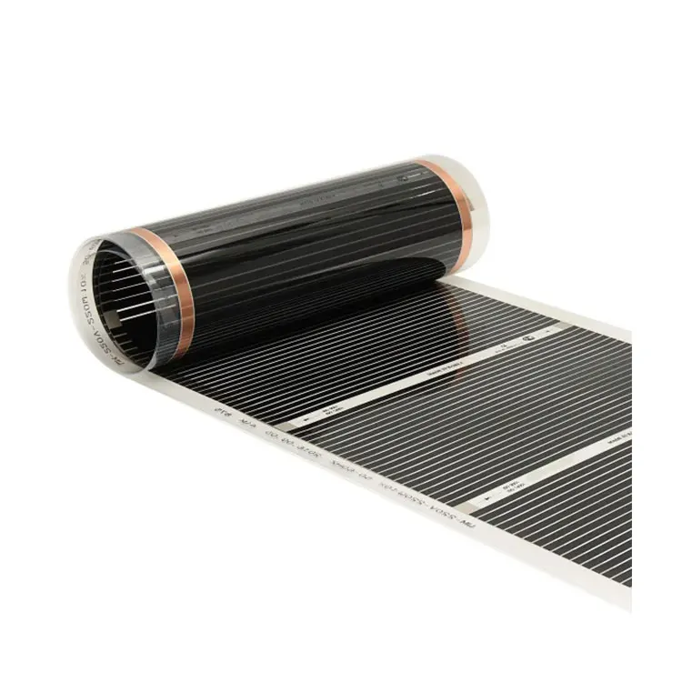 Factory OEM House Room Ground Heating Film Underfloor Far Infrared Heating Film Graphene Floor Heating System Graphene Electric