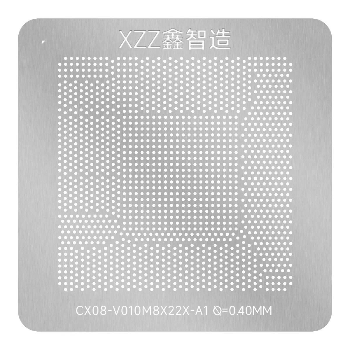 XZZ solder paste/ball stencil for nvidia ConnectX-8 CX08-V010M8X22X-A1 direct heating