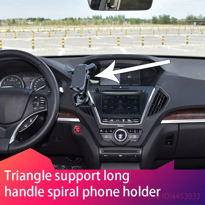 

FOR Acura mdx tsx 2008 rsx tlx RL TL ZDX ILX Car Phone Holder Stand Air Vent Gravity Car Mount GPS Smartphone In Bracket