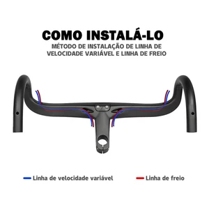 Bicycle Carbon-Carbon Guide, 28.6mm, Road bike pieces, T800 8 Main Sales Carbon Guidao - №7