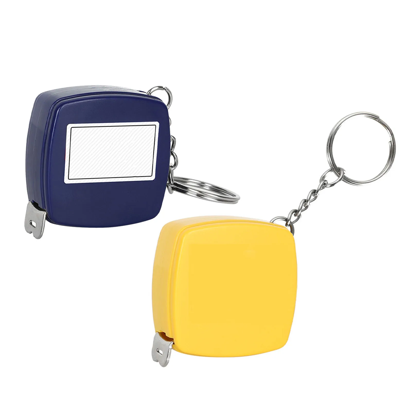 Steel Measuring Tape Metric Portable Mini Key Chain Tape Measure High Accuracy 1 meter Steel Measuring Tape