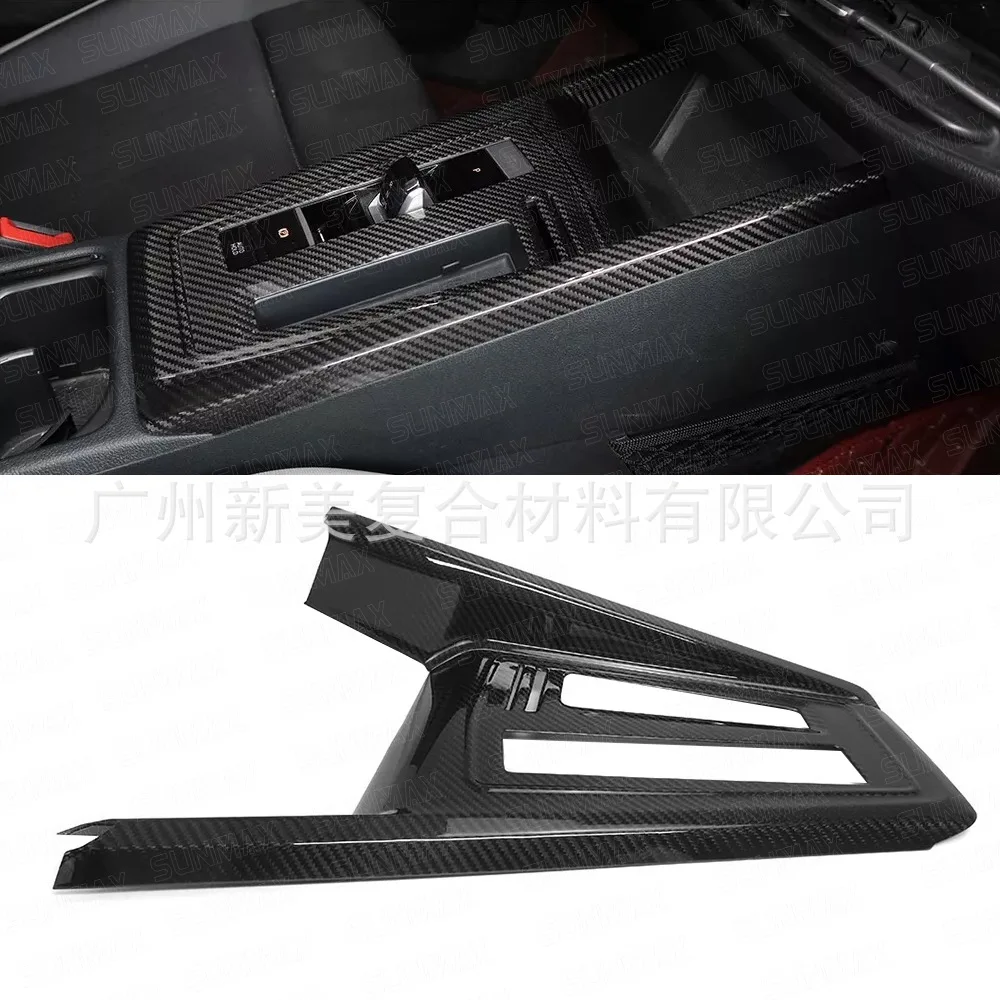 Suitable For Golf 8 Dry Carbon Fiber Central Control Panel Decoration Car Interior