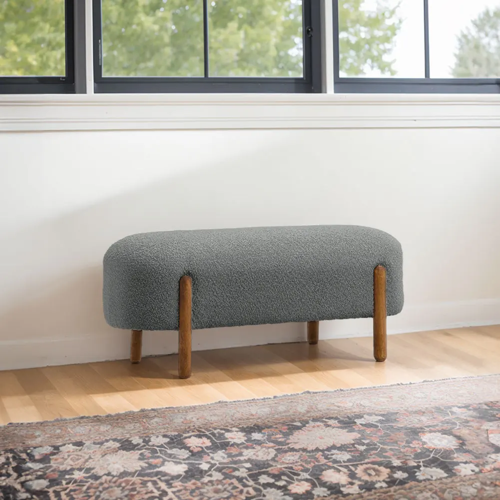 Rectangular Comfortable Multifunctional Contemporary Household Upholstered Bench