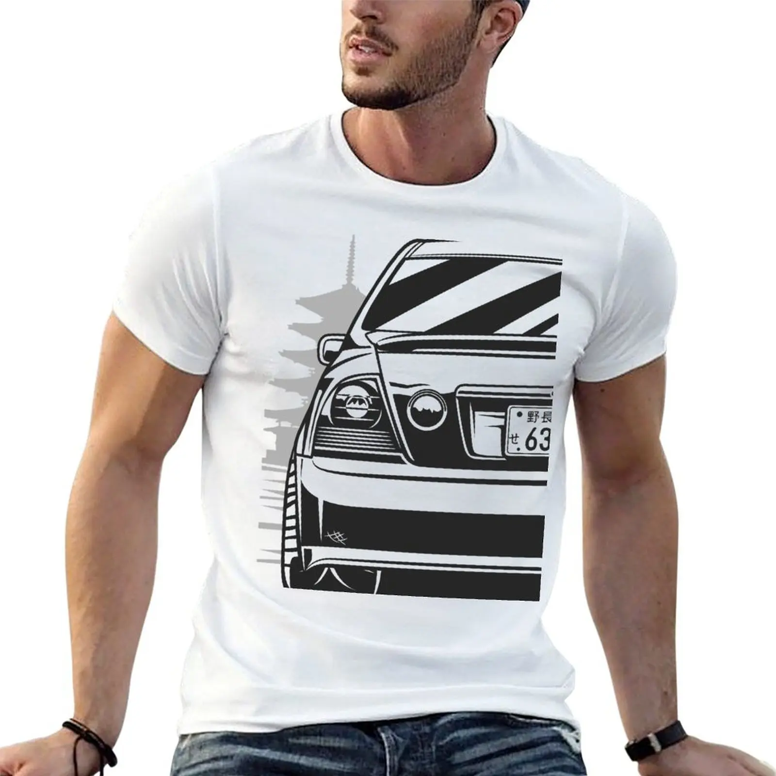 

IS300 / Altezza T-Shirt man t shirt designer t shirts for man graphic vintage cotton tshirt 100% T-Shirt