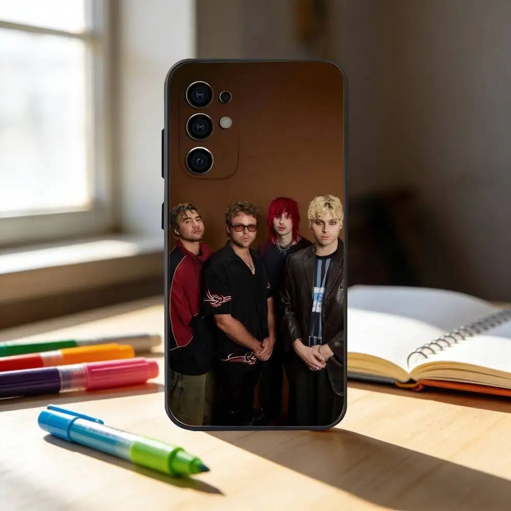 5 S-Seconds of Summers 5SOS  Phone Case For Samsung S25,S24,S21,S22,S23,S30,Ultra,S20,Plus,Fe,Note,10,9,5G Black Cover