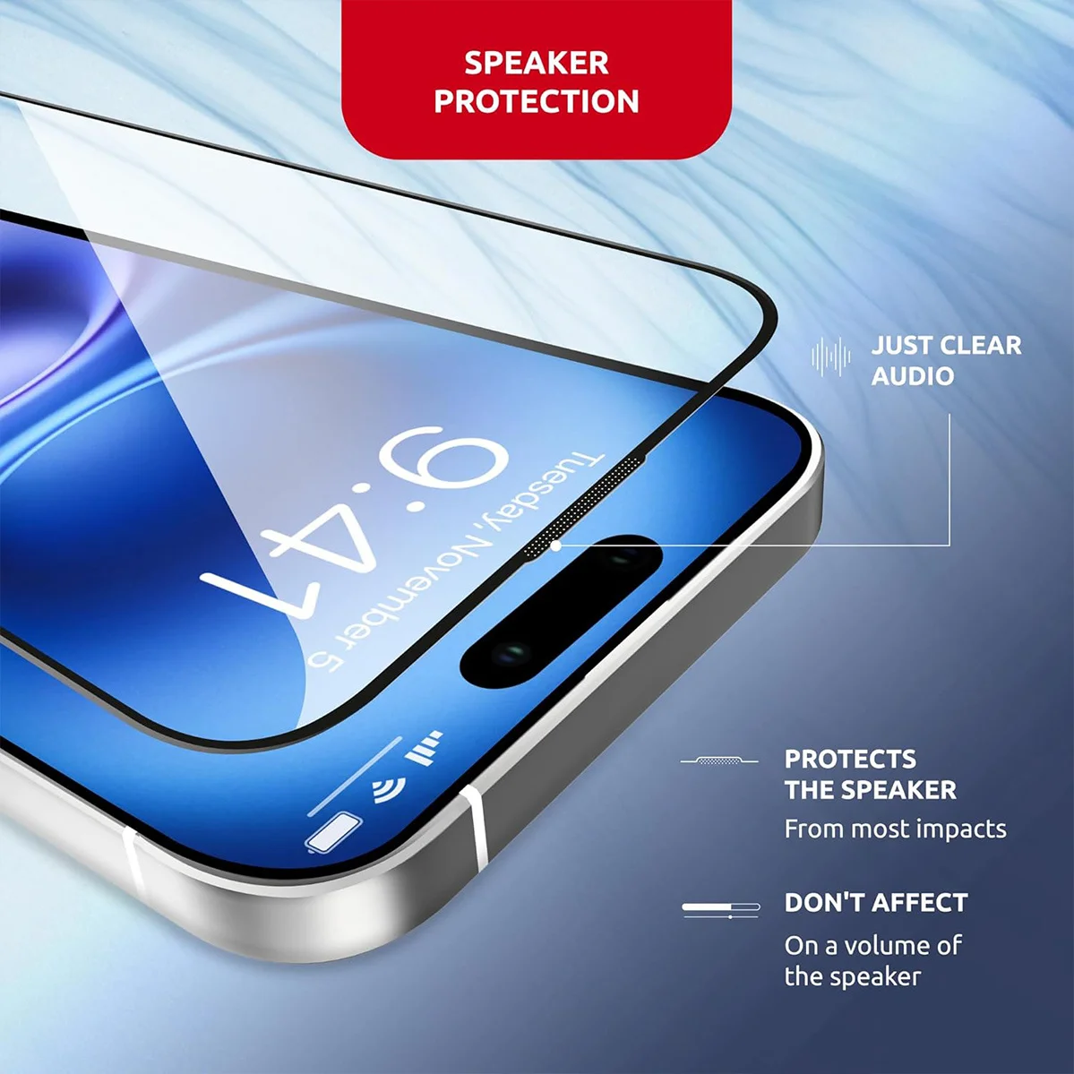 Gehärtetes Glas, 1–5 Stück, für iPhone 18/17/16/15/14/13/12/11 Pro Max, X/XS/XR/14/15/16/17 Plus – hochauflösender Displayschutz für iPhone 18. – Detail 3