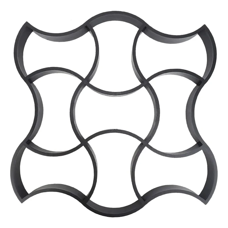 

ABIT 1 PCS Path Maker Mould Reusable Concrete Mould DIY Garden Stepping Stone Patio Slabs Pavement Mold For Garden Highway