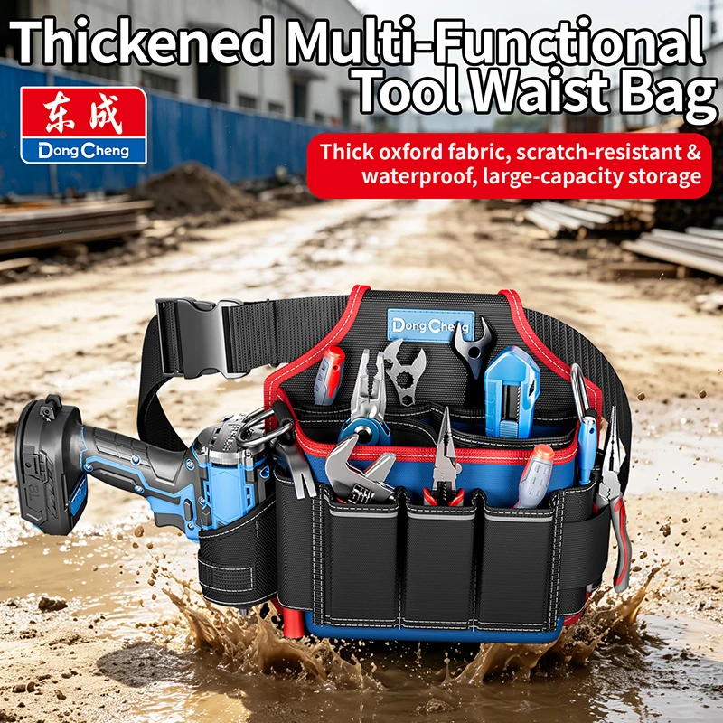 Electrician's tool bagtool storage bagmulti-functional tool waist pack,-worn tool bag.