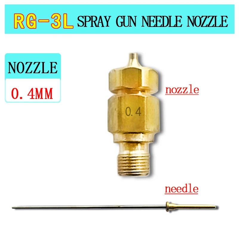 LPH50, RG3L,LPH80 Spray Gun Kit Accessories, LPH-50,LPH-80, RG-3L, Nozzle Needle Kit