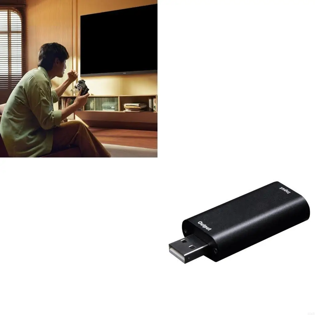 

900F Multiple Device Compatible to USB2.0 Video Card with Efficient Heat Management