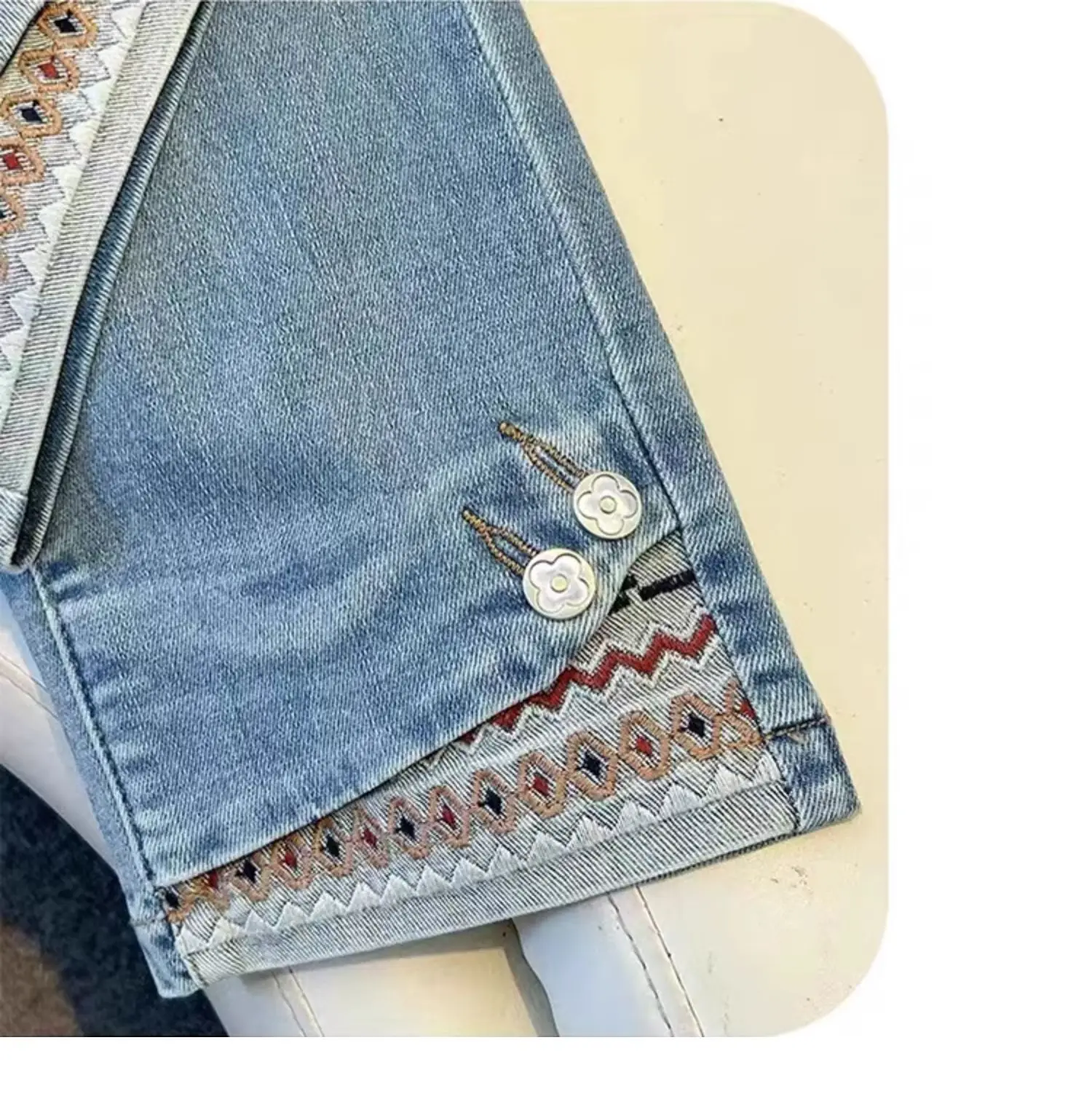 

Широкие брюки для девочек, женские зимние шерстяные плюшевые брюки с тиснением в скандинавском стиле, теплые брюки с высокой талией на подкладке Highstreet