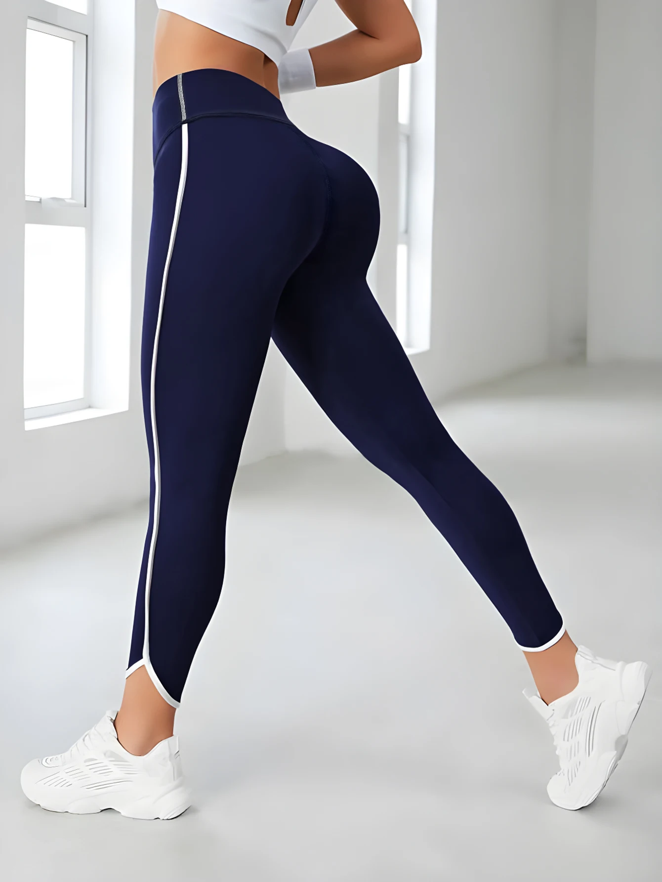 Yoga Pants High Waist Gym Leggings Sport Women Fitness Female Legging Tummy Control Running Tights Sexy Girl