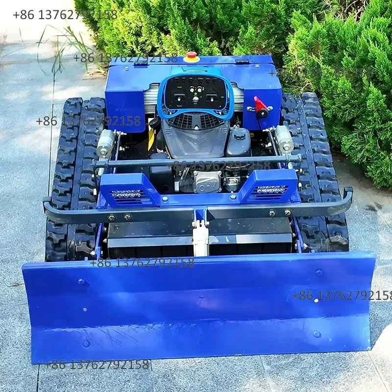 【2026】 US Spot Cutter Remote Control Lawn Mower with Tracks Petrol