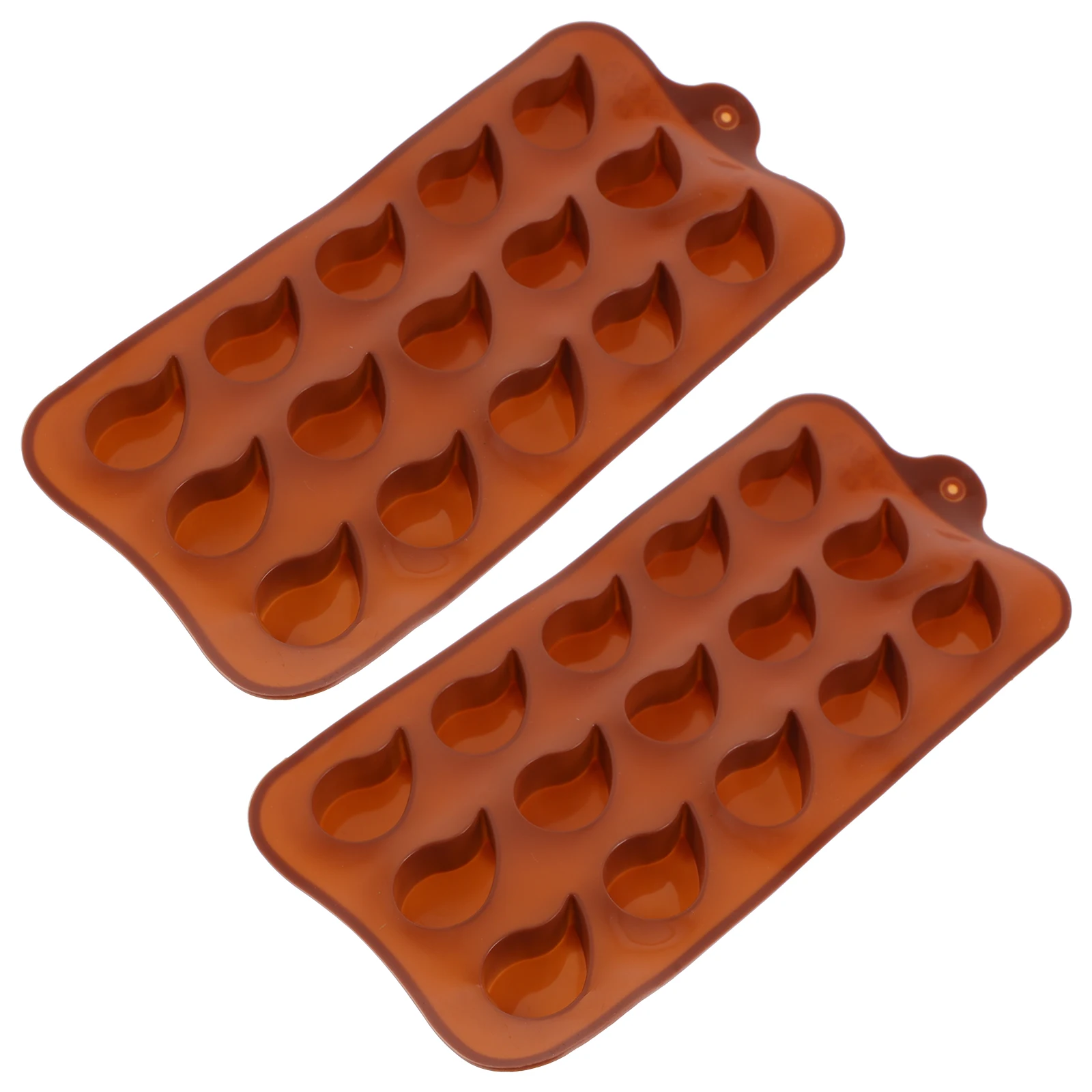 

2Pcs Cookie Cake Molds Chocolate Candy Silicone Microwave Dipping Tool Pastry Mold Baking Kitchen Supplies