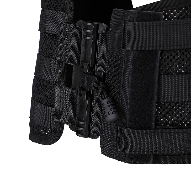 Schnell abnehmbares Netz, taktische Molle-Weste, multifunktional, robust, atmungsaktiv – Detail 10